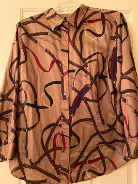 Ralph Lauren  Equestrian Print Shirt